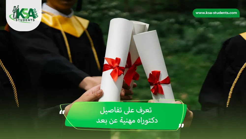 دكتوراه مهنية عن بعد